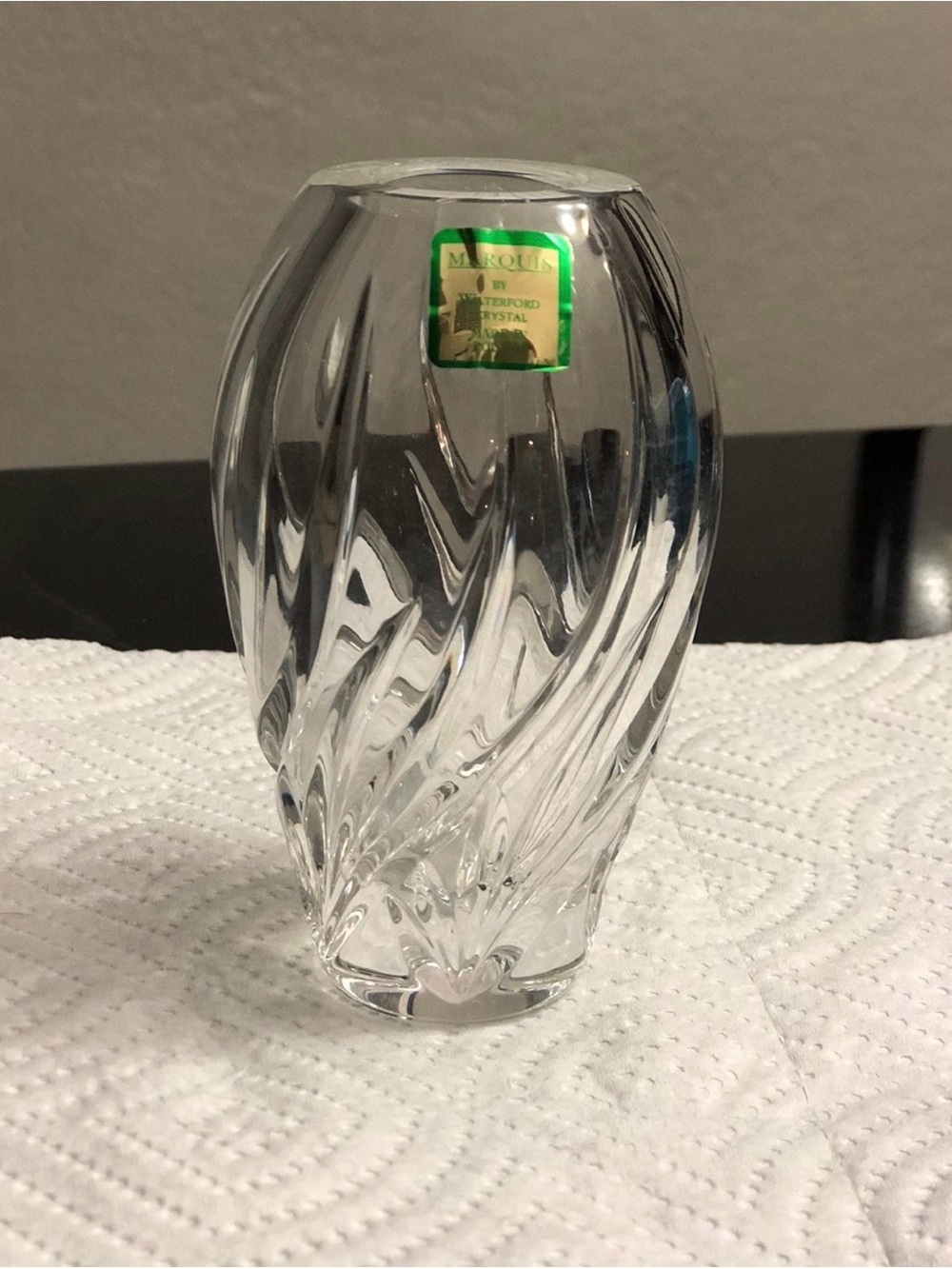 Marquis waterford crystal vase